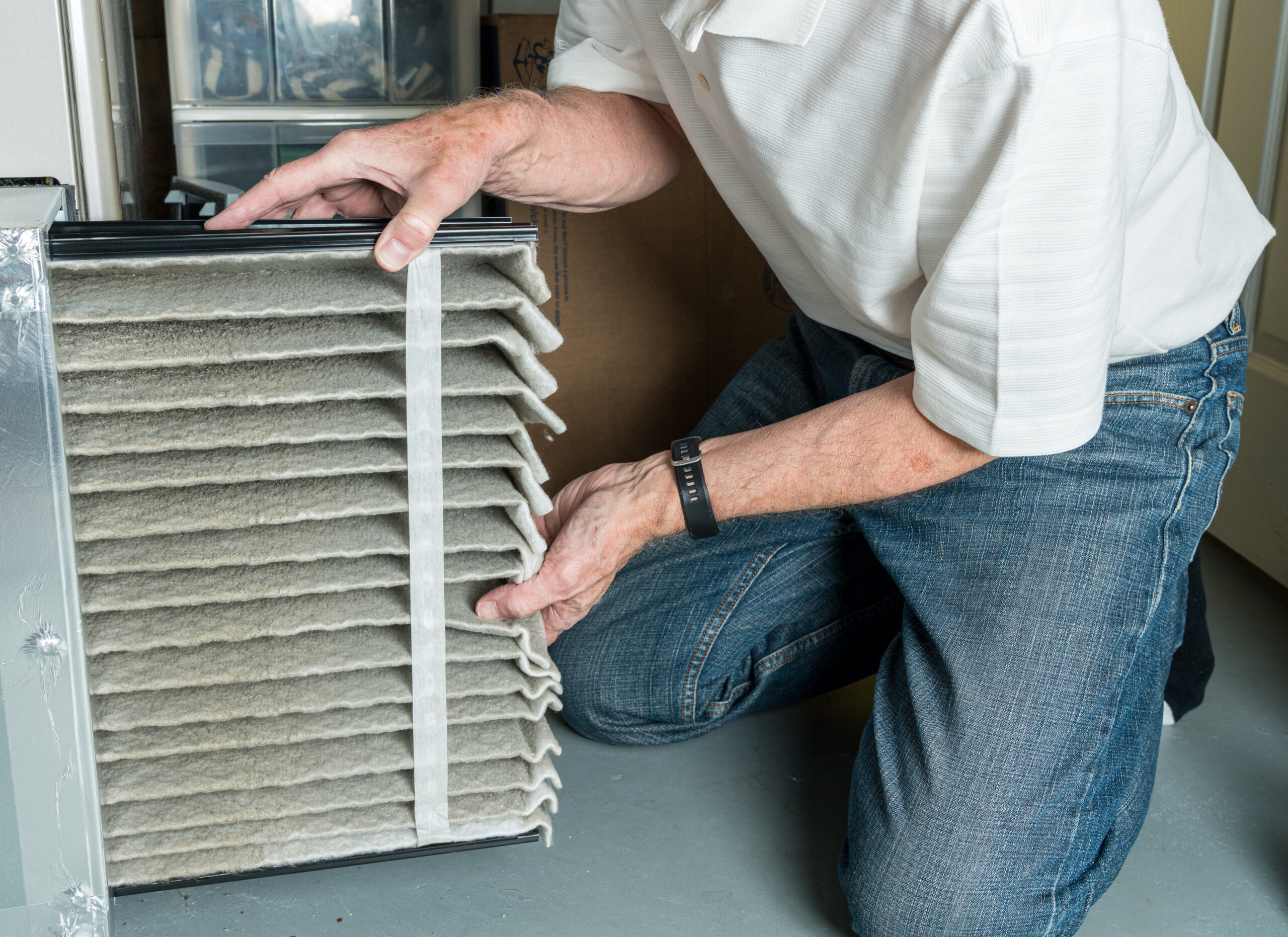 dirty furnace filter